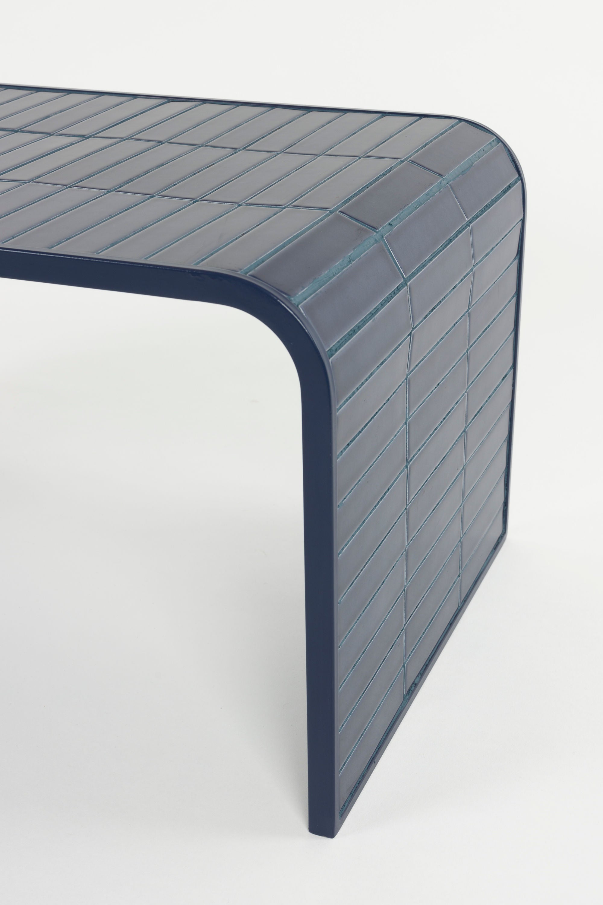 Zuiver Blue Tiles Curved Coffee Table